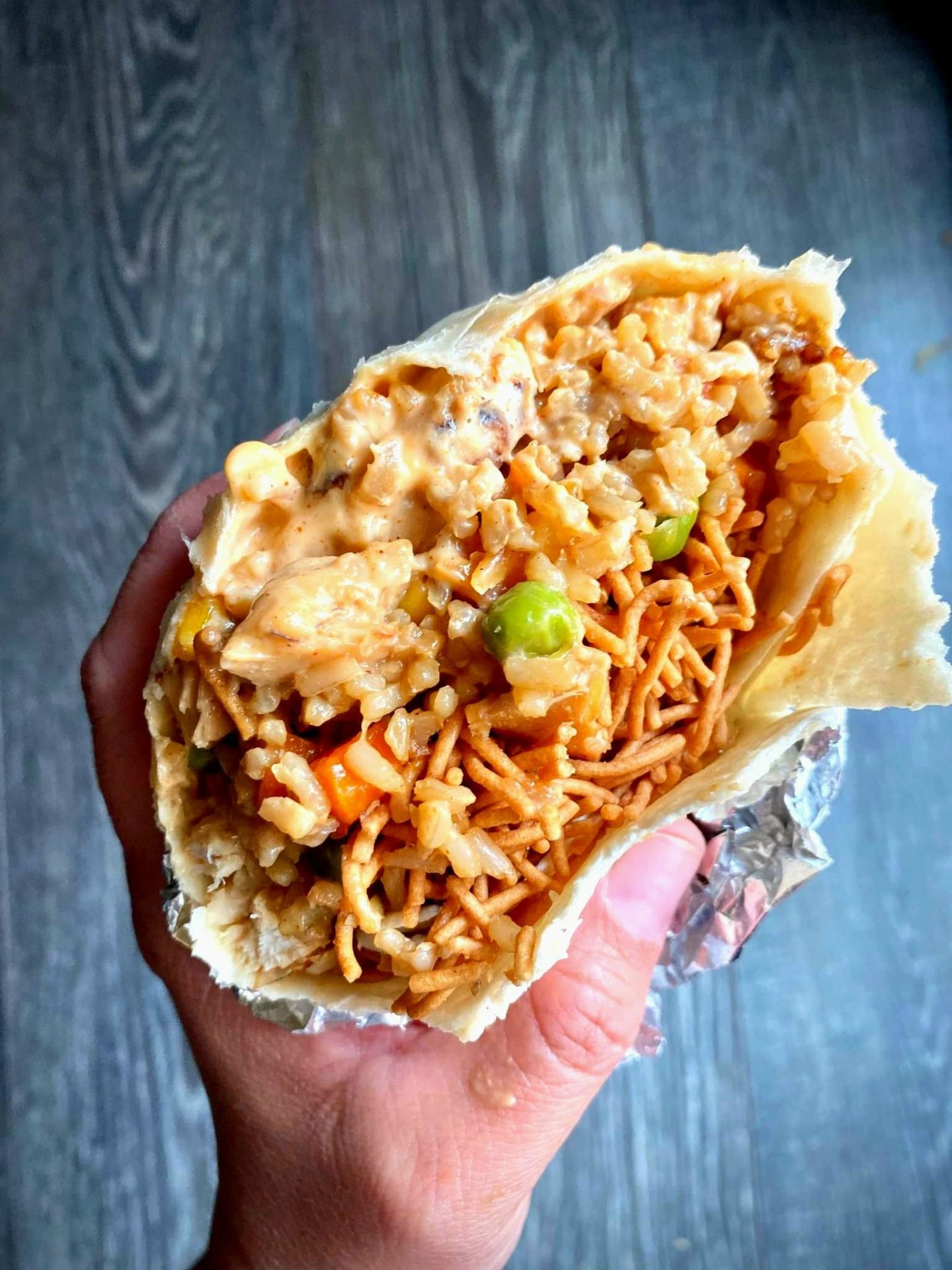 Hibachi Wrap w/ Chicken